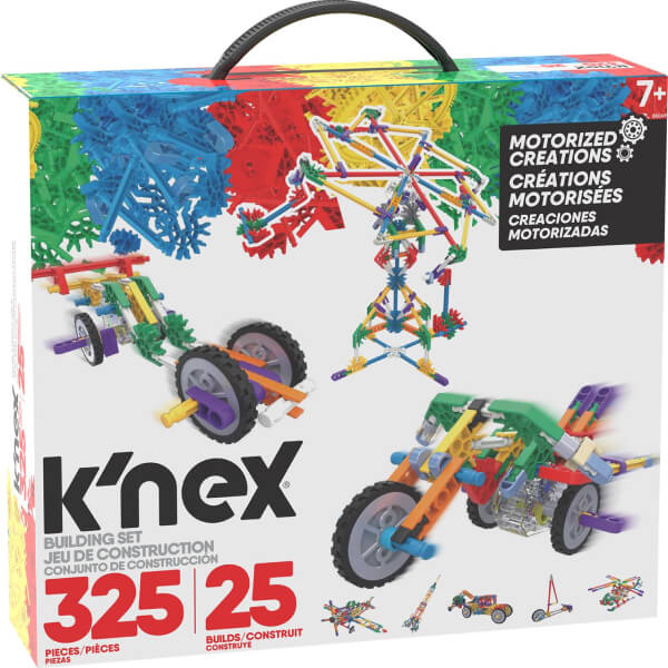 K'Nex 85049 Motorised Creations Building Set, 3D Educational Toys